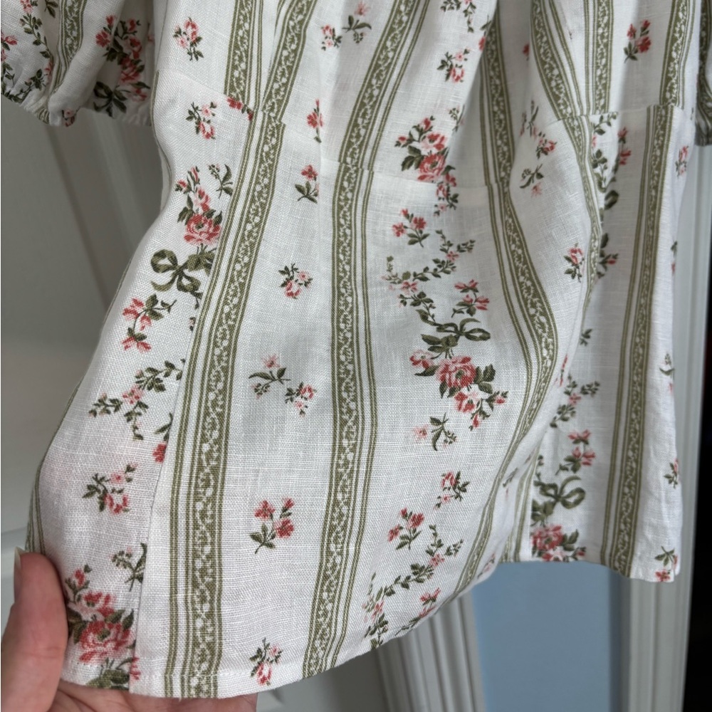 Reformation Arancini Top in Heath 12 - Picture 9 of 13